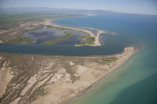 Desembocadura del Delta del Ebro